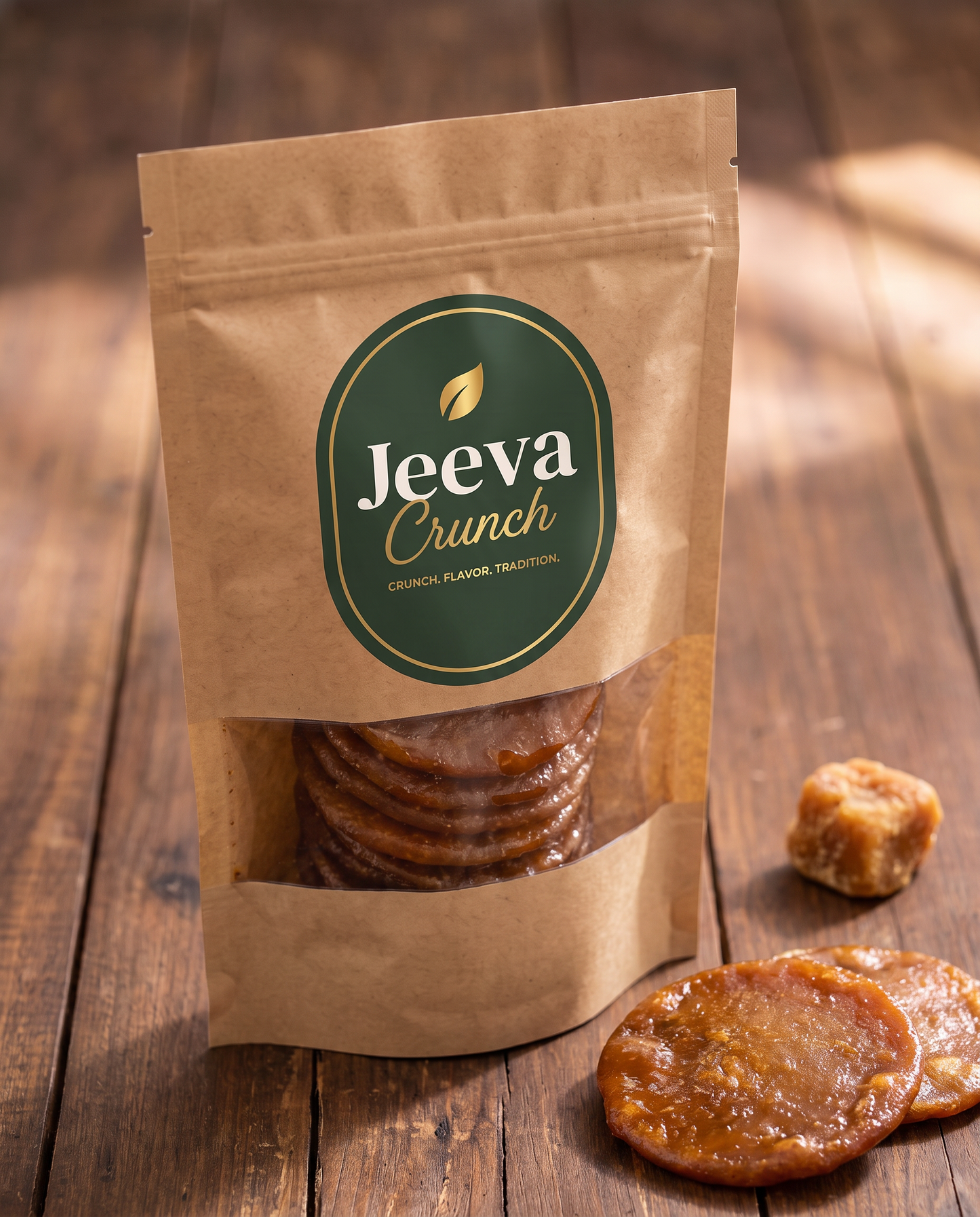 Jeeva Crunch Ariselu kraft pouch