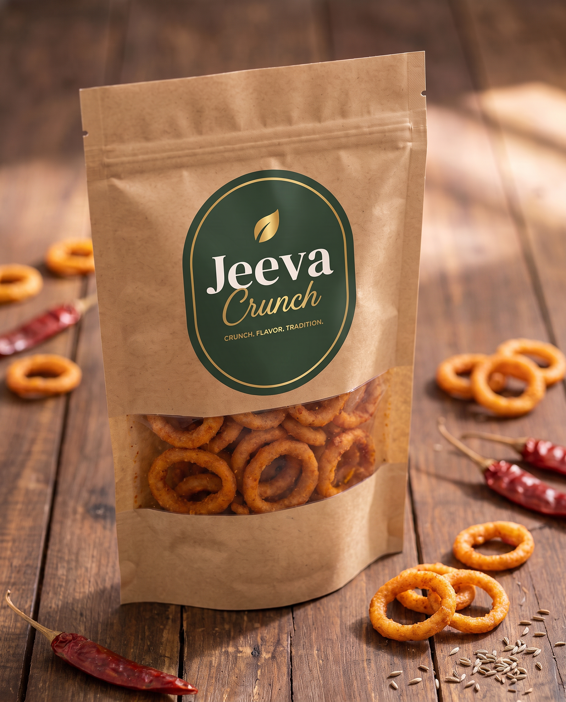 Jeeva Crunch Chegodilu kraft pouch