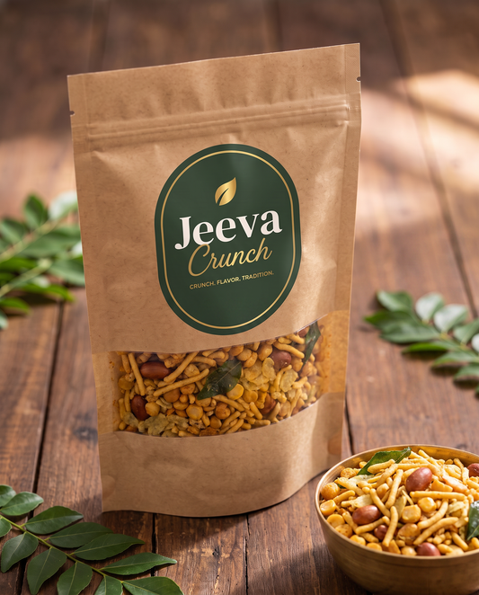 Jeeva Crunch Mixed Mixture kraft pouch