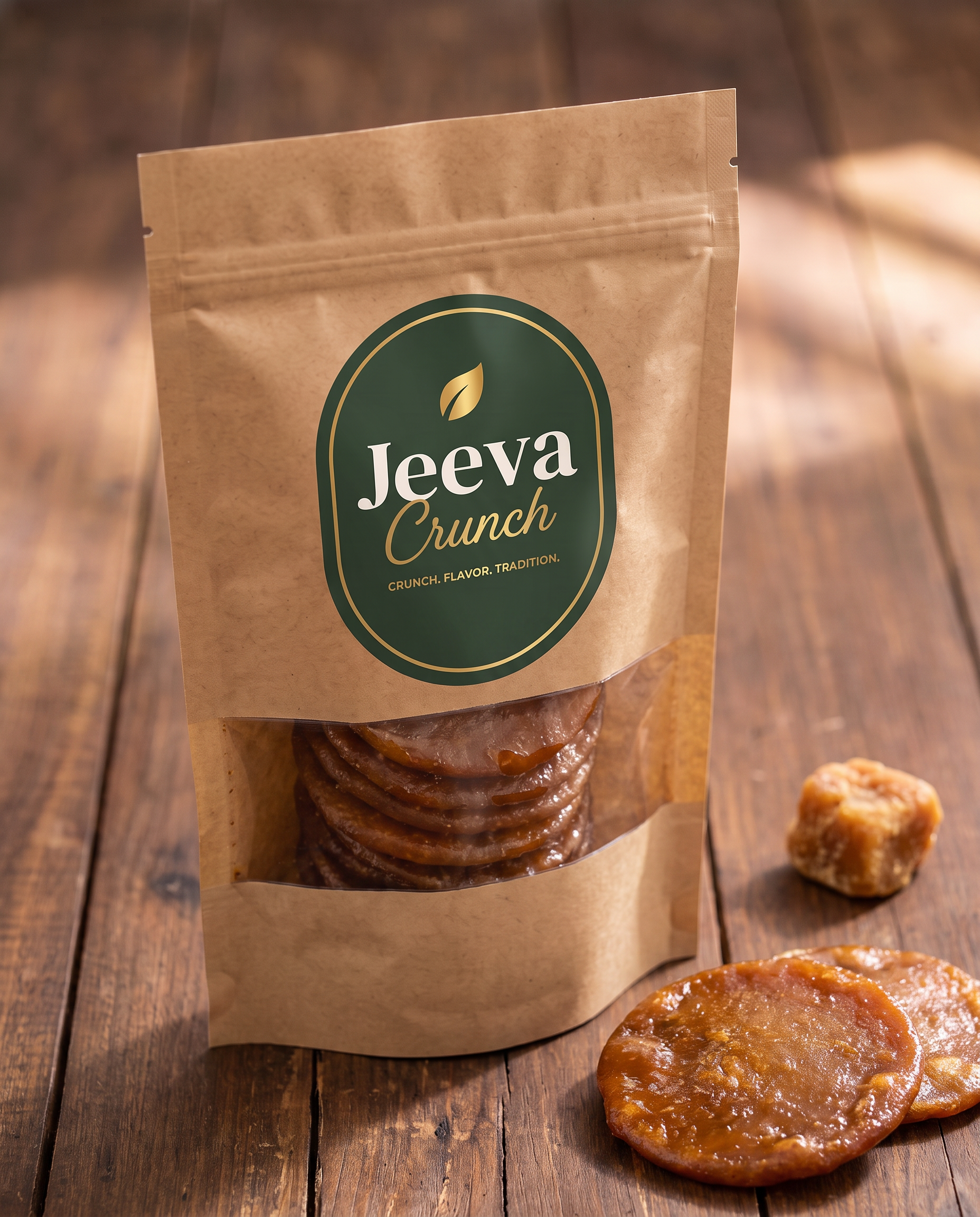 Jeeva Crunch Ariselu kraft pouch