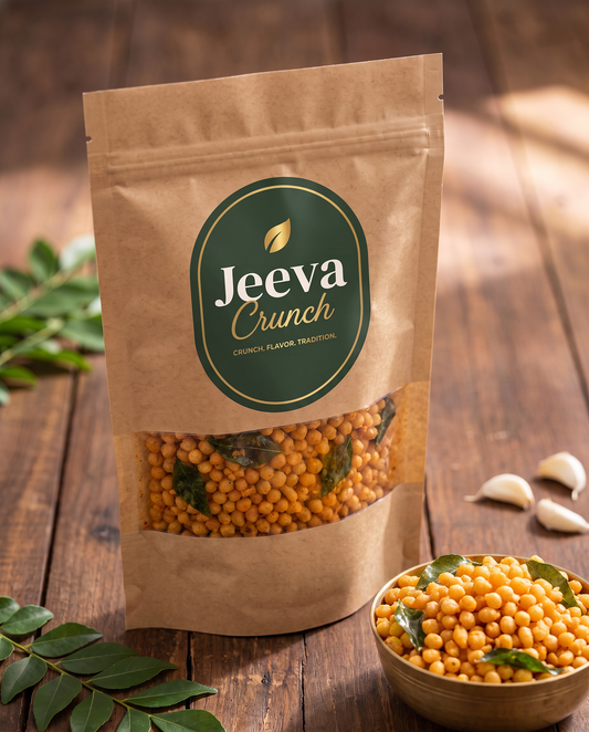 Jeeva Crunch Khara Boondi kraft pouch
