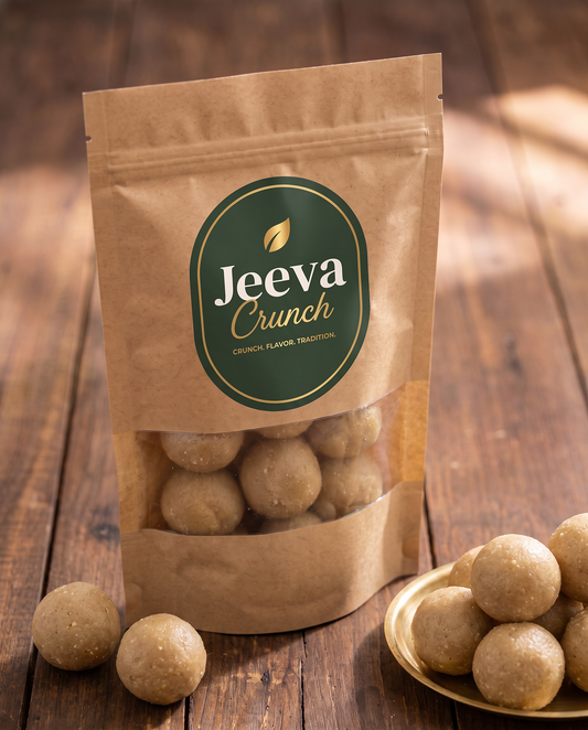 Jeeva Crunch Sunnundalu kraft pouch