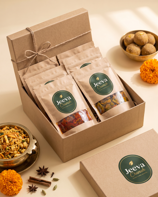 Jeeva Crunch Ammamma's Festival Hamper gift box